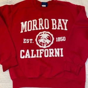 Crew neck sweatshirt